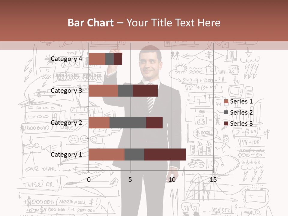 Background Message Sketch PowerPoint Template