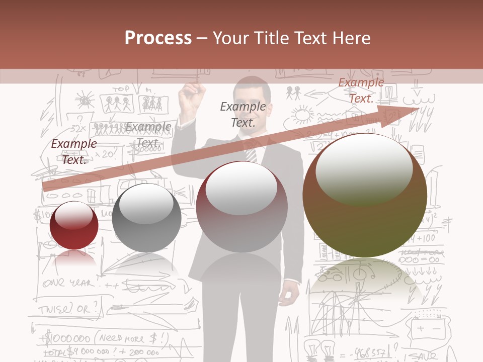 Background Message Sketch PowerPoint Template