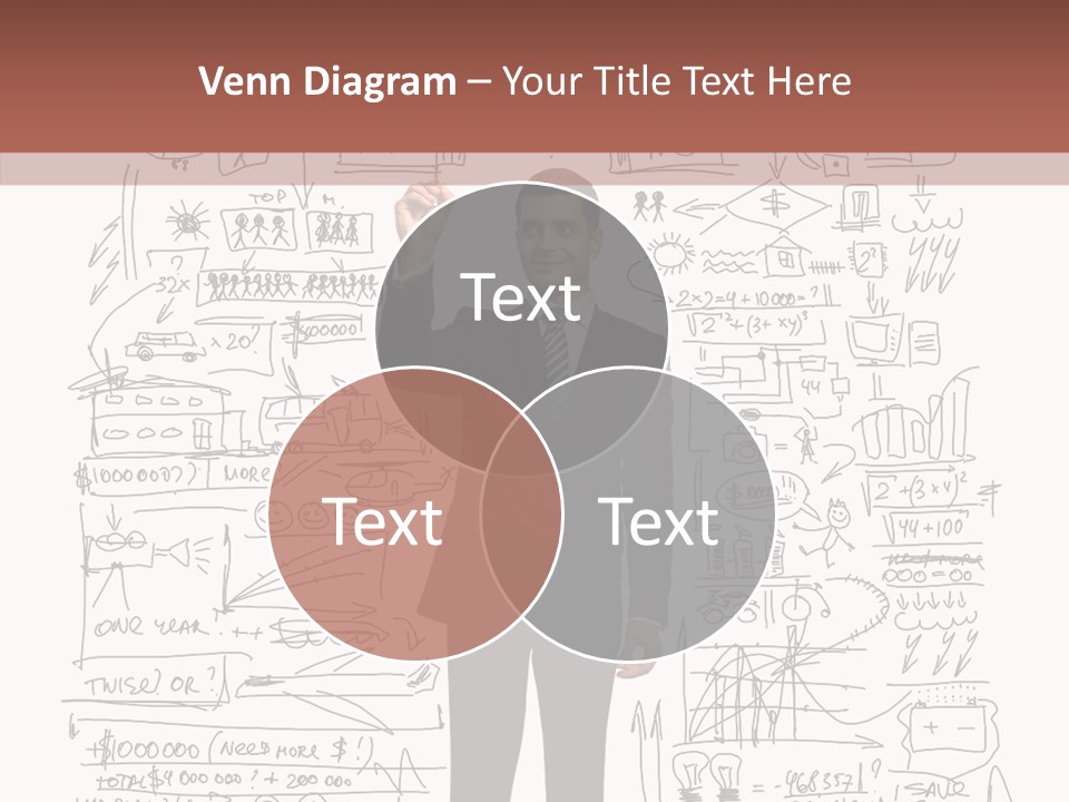 Background Message Sketch PowerPoint Template