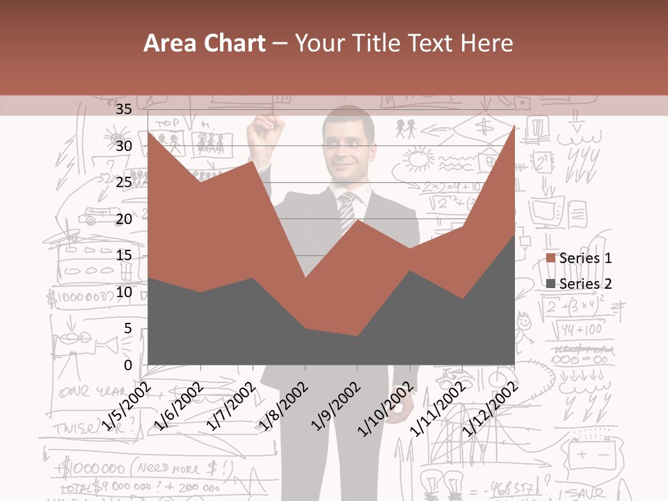 Background Message Sketch PowerPoint Template