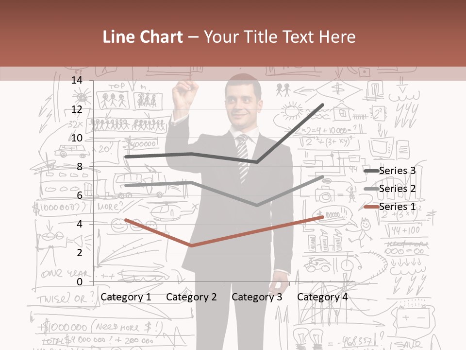 Background Message Sketch PowerPoint Template
