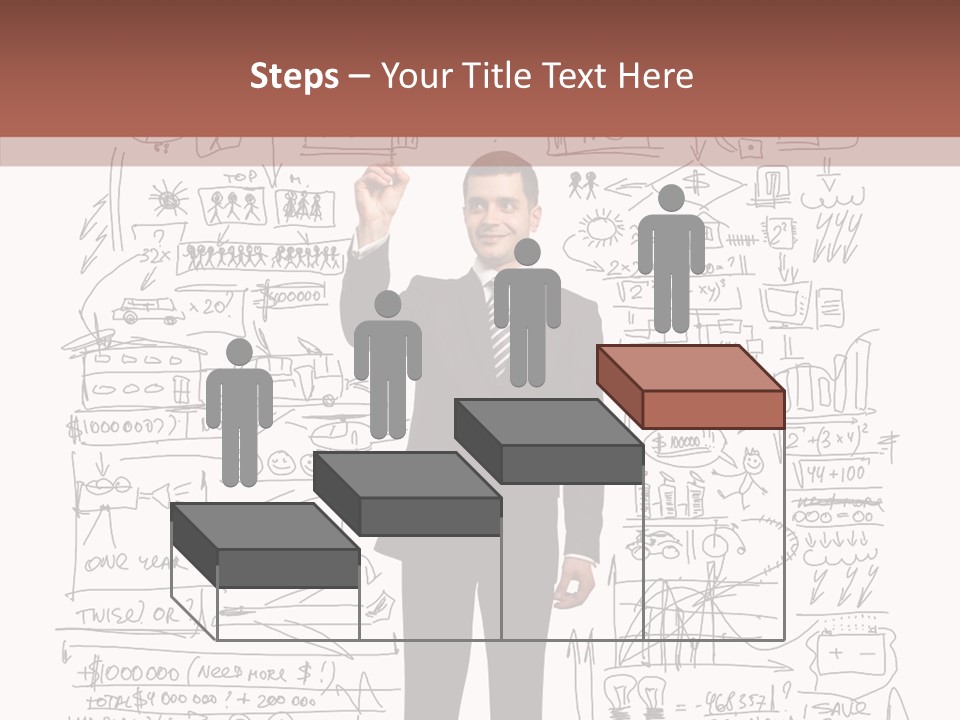 Background Message Sketch PowerPoint Template