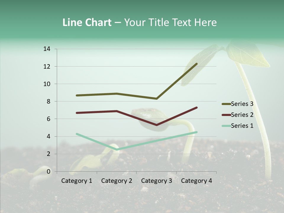 Botany Isolated Reforestation PowerPoint Template