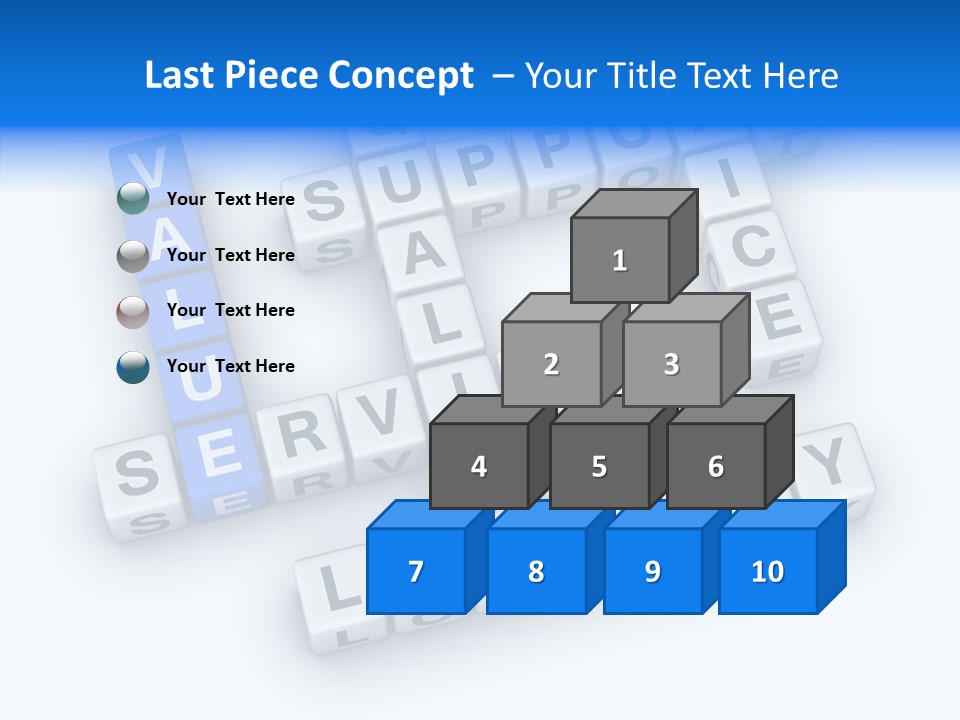 Balance Isolated Growth PowerPoint Template