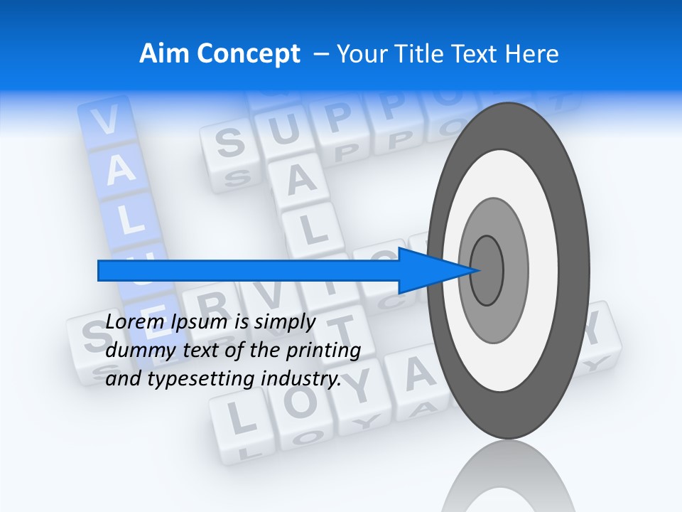 Balance Isolated Growth PowerPoint Template