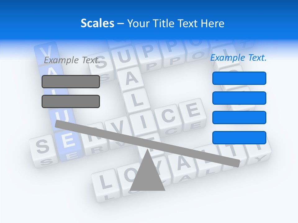 Balance Isolated Growth PowerPoint Template