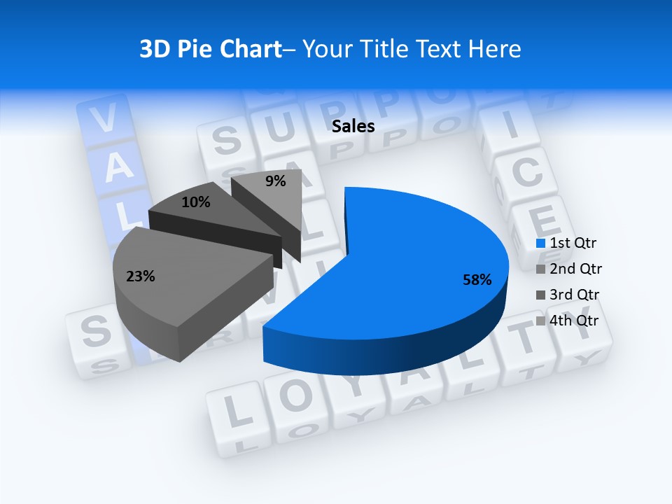 Balance Isolated Growth PowerPoint Template