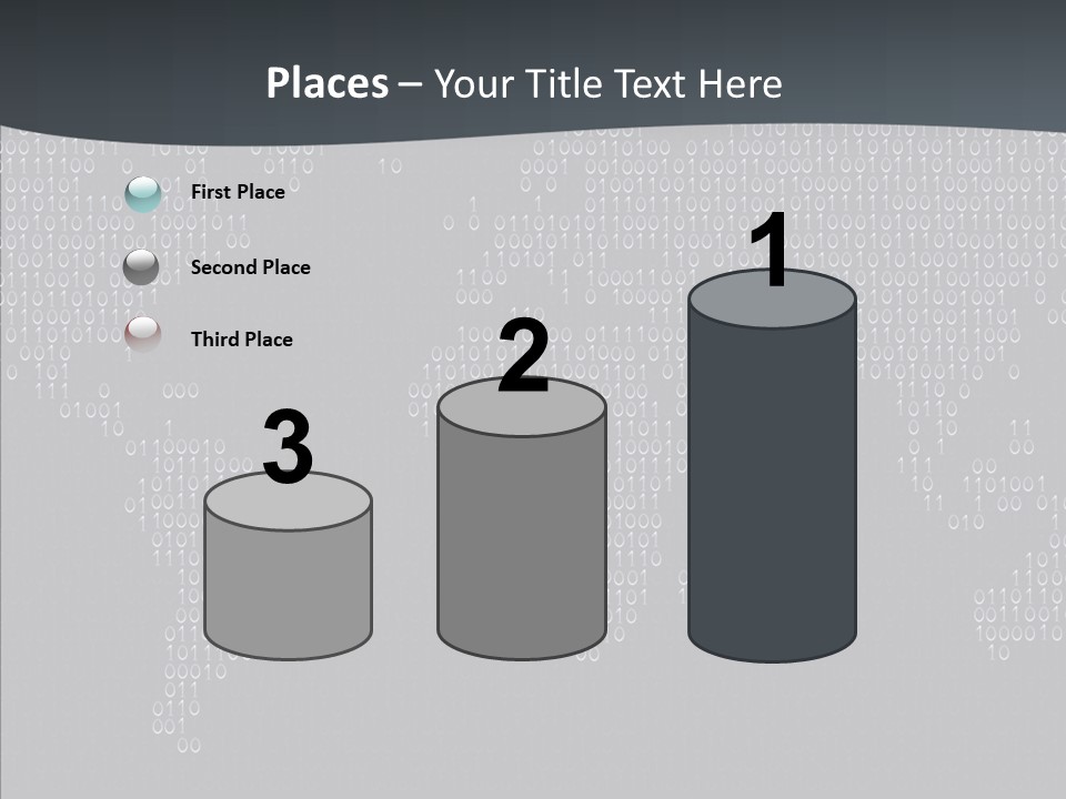 Black Pattern Idea PowerPoint Template