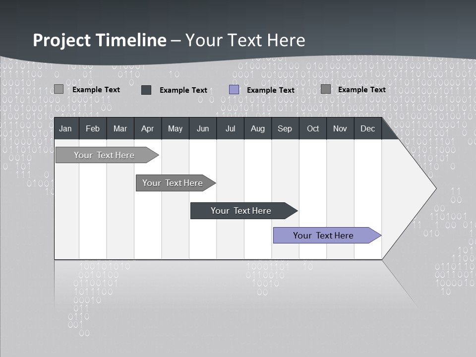 Black Pattern Idea PowerPoint Template