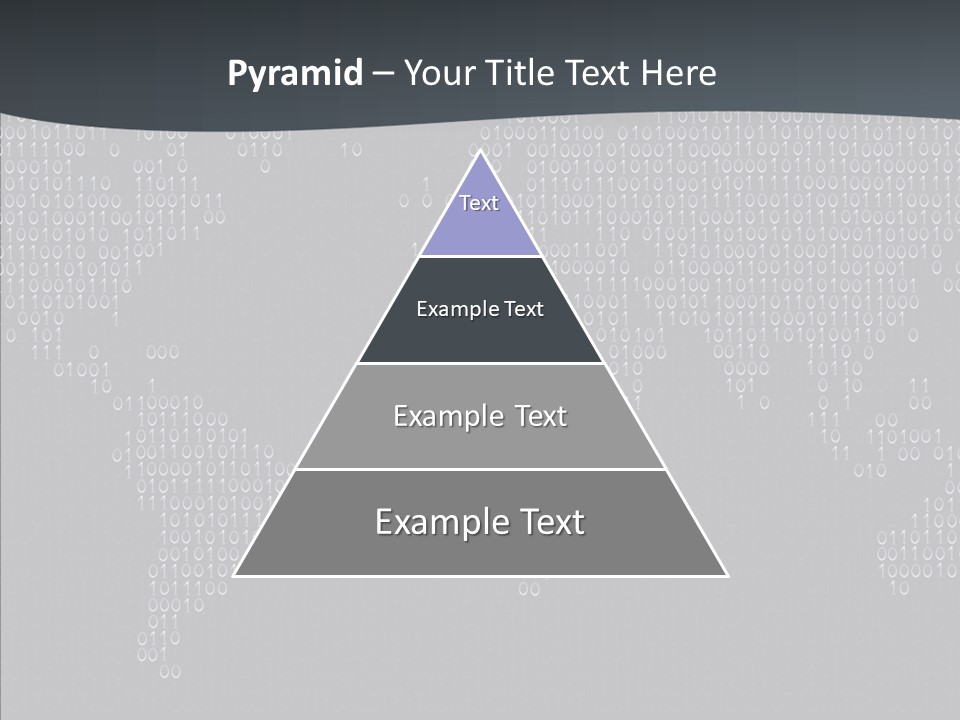 Black Pattern Idea PowerPoint Template