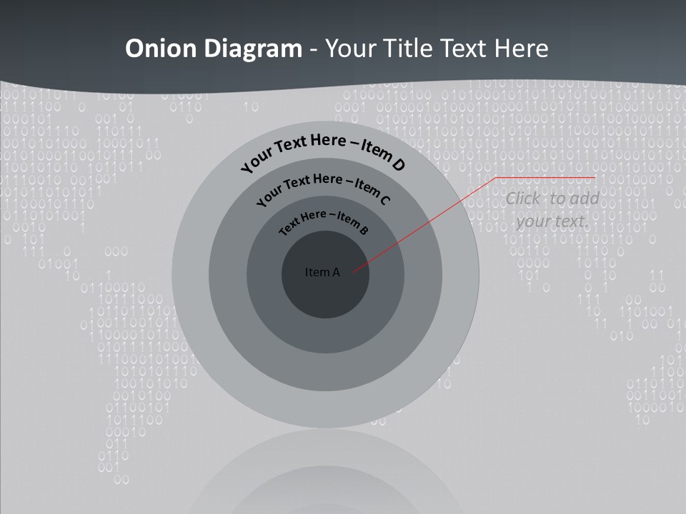Black Pattern Idea PowerPoint Template