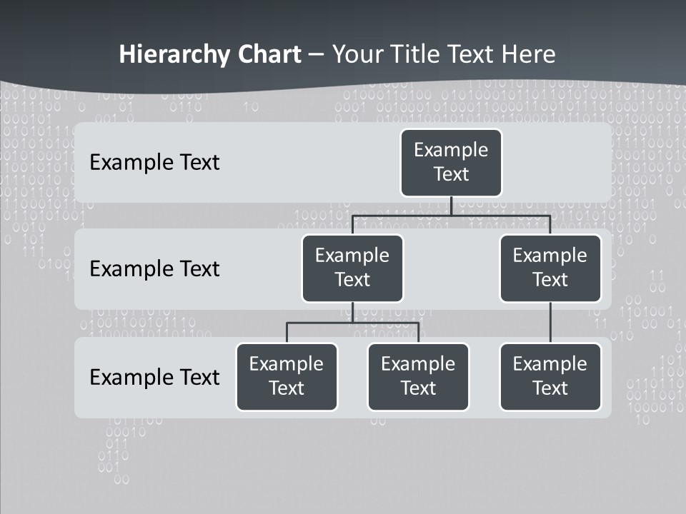 Black Pattern Idea PowerPoint Template