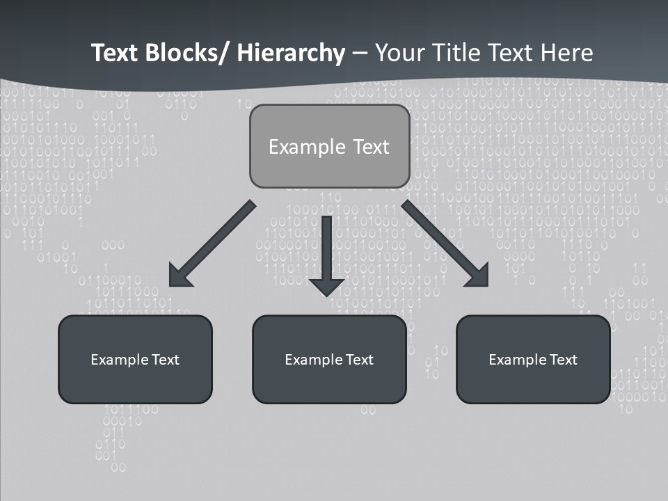 Black Pattern Idea PowerPoint Template