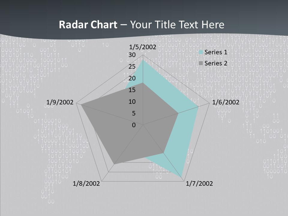 Black Pattern Idea PowerPoint Template