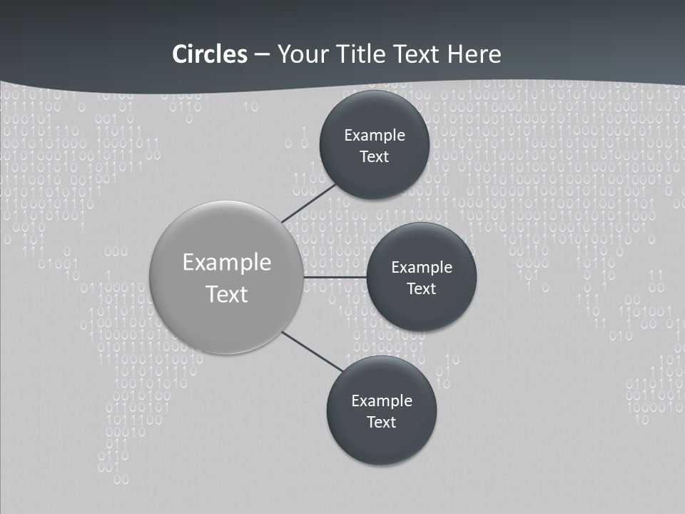 Black Pattern Idea PowerPoint Template