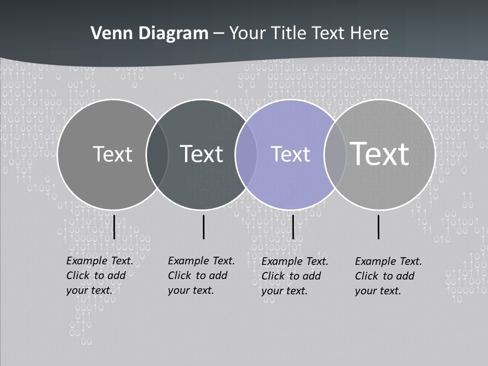 Black Pattern Idea PowerPoint Template