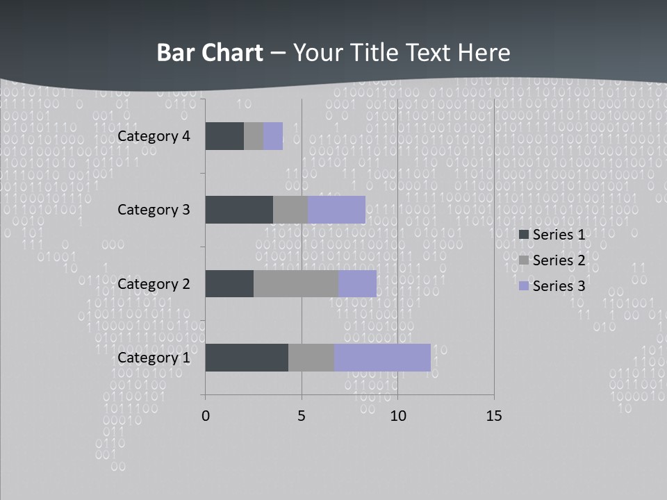 Black Pattern Idea PowerPoint Template