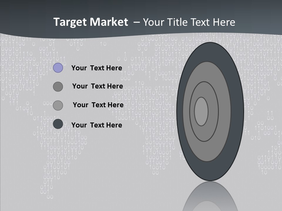 Black Pattern Idea PowerPoint Template