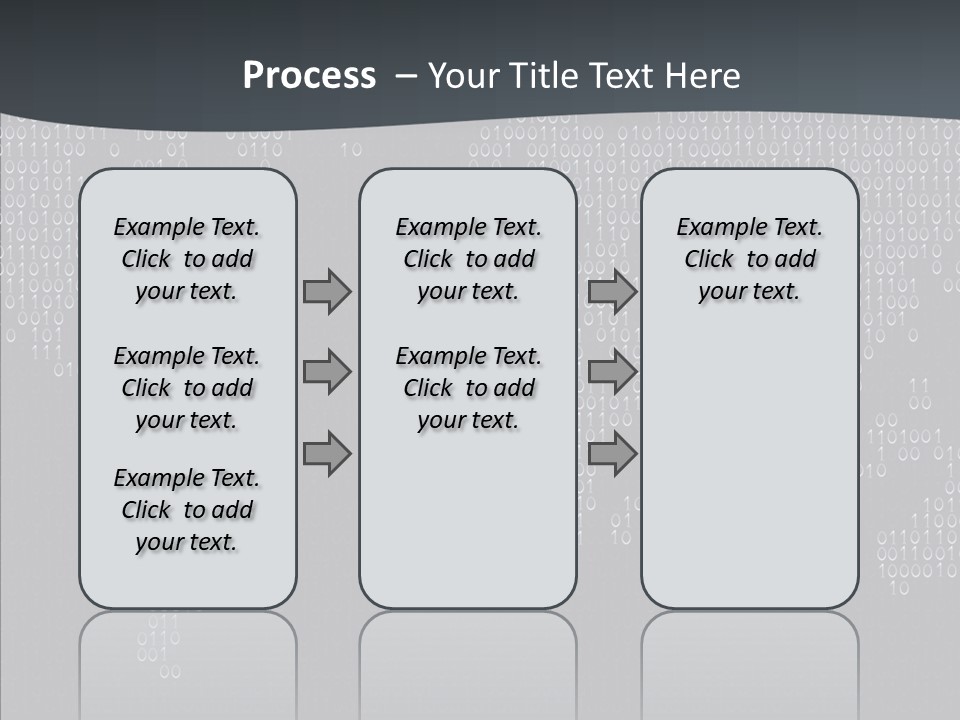 Black Pattern Idea PowerPoint Template