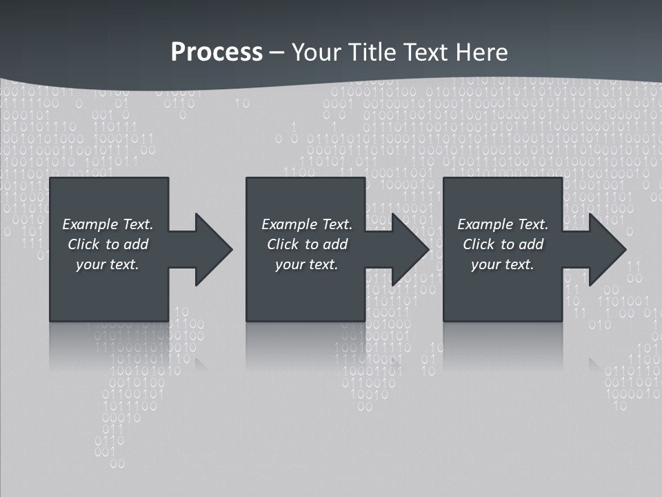 Black Pattern Idea PowerPoint Template