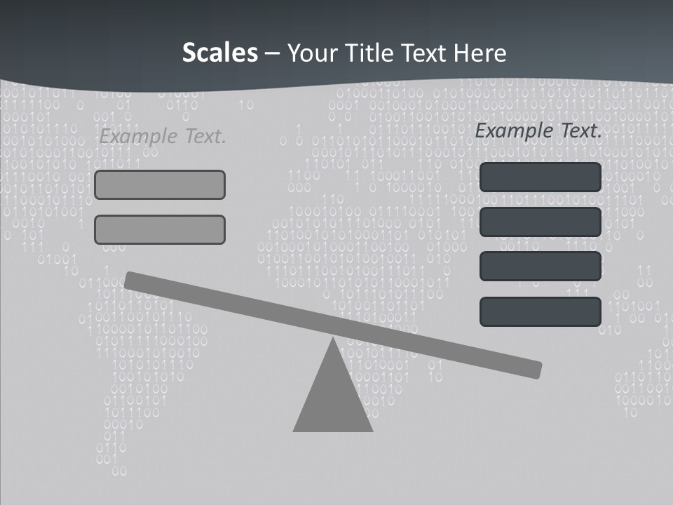 Black Pattern Idea PowerPoint Template