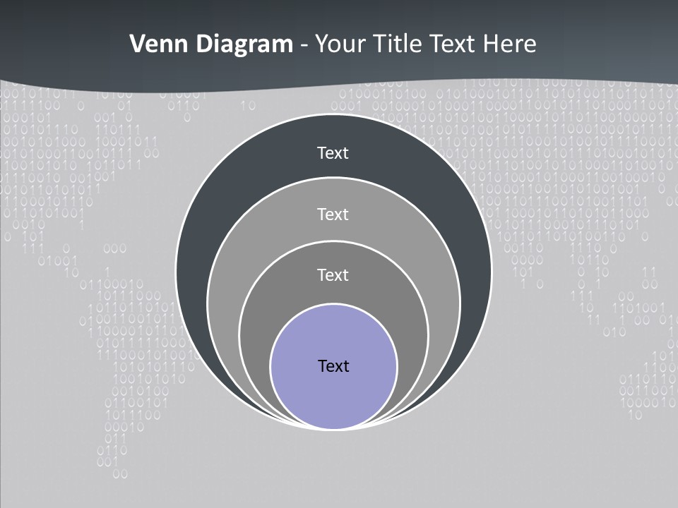 Black Pattern Idea PowerPoint Template