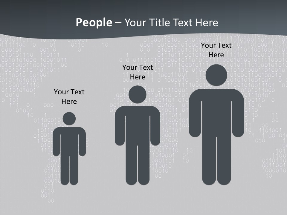 Black Pattern Idea PowerPoint Template