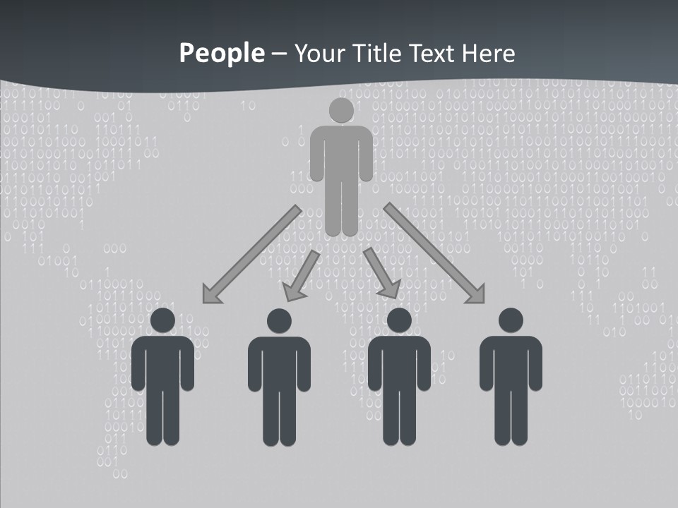 Black Pattern Idea PowerPoint Template