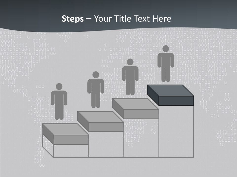 Black Pattern Idea PowerPoint Template