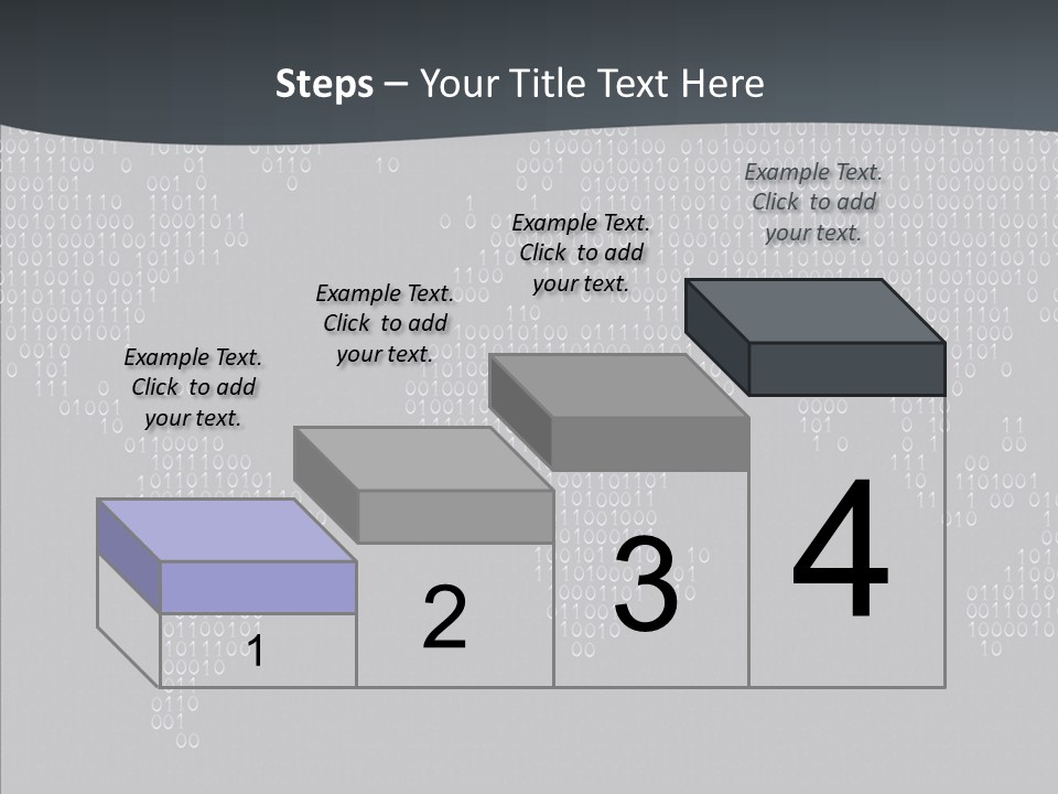 Black Pattern Idea PowerPoint Template