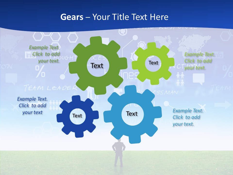 Ideas Stocks Suit PowerPoint Template