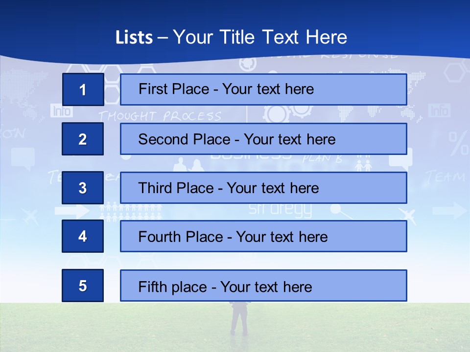 Ideas Stocks Suit PowerPoint Template