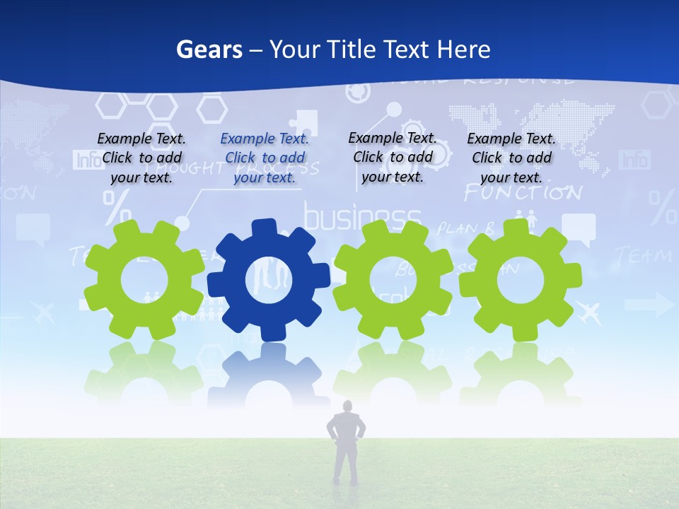 Ideas Stocks Suit PowerPoint Template