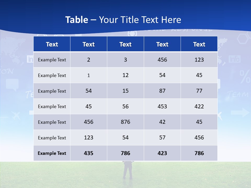 Ideas Stocks Suit PowerPoint Template