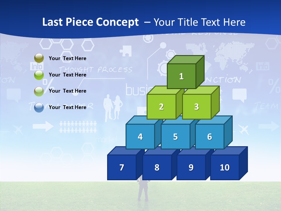 Ideas Stocks Suit PowerPoint Template