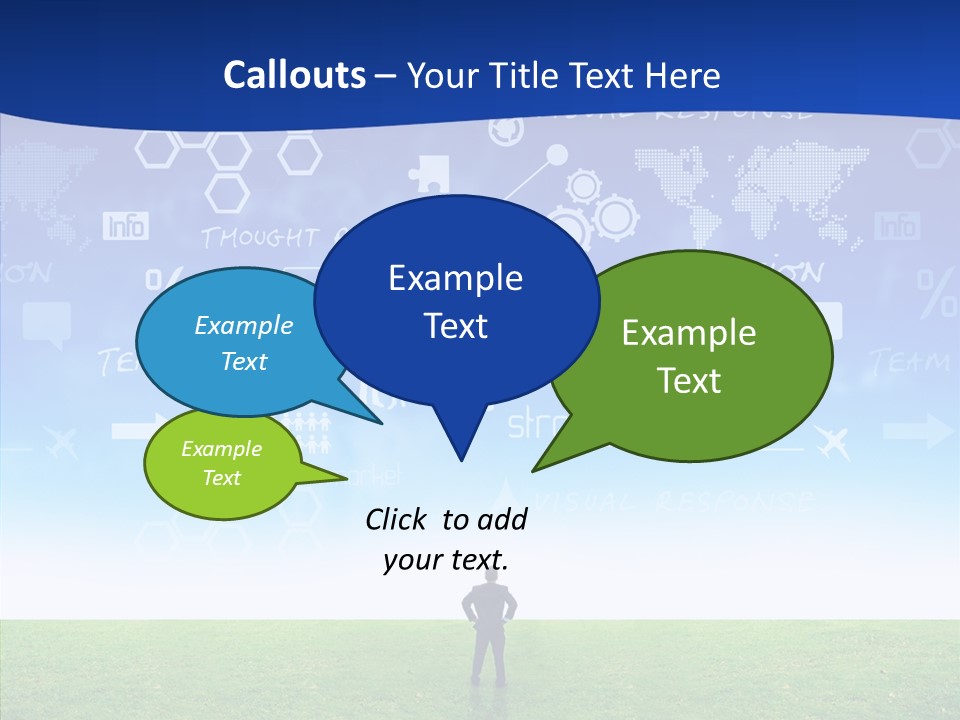 Ideas Stocks Suit PowerPoint Template