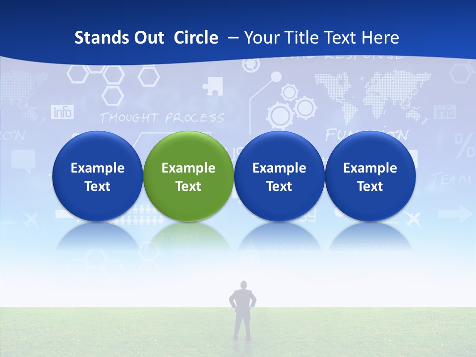 Ideas Stocks Suit PowerPoint Template