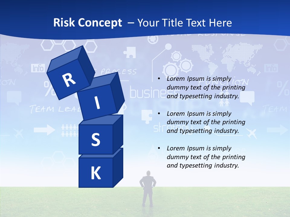 Ideas Stocks Suit PowerPoint Template