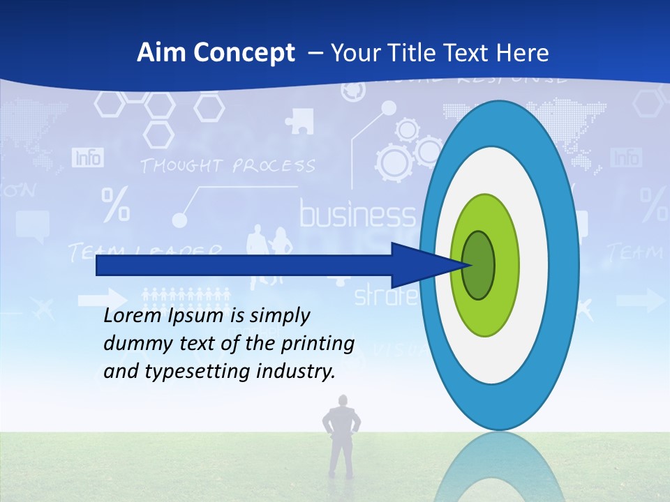 Ideas Stocks Suit PowerPoint Template