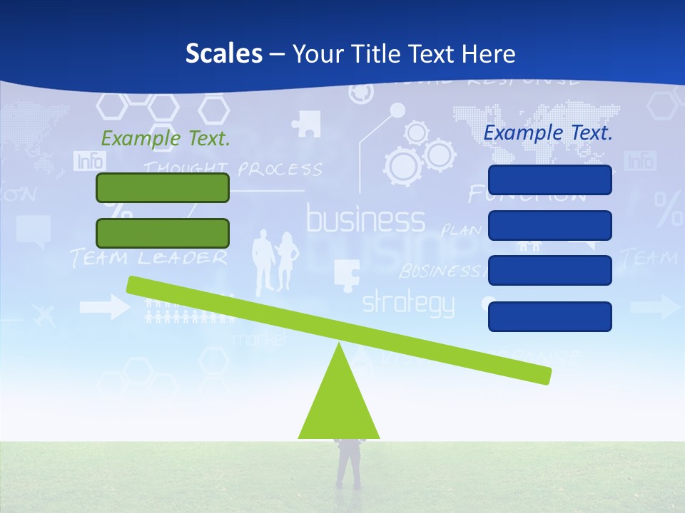Ideas Stocks Suit PowerPoint Template