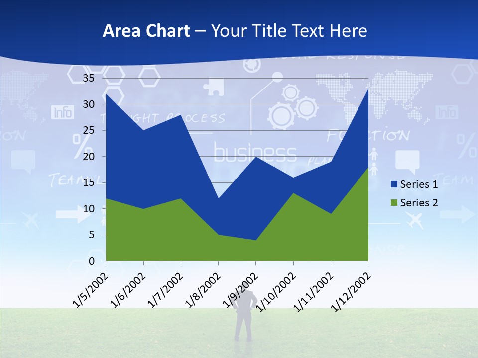 Ideas Stocks Suit PowerPoint Template