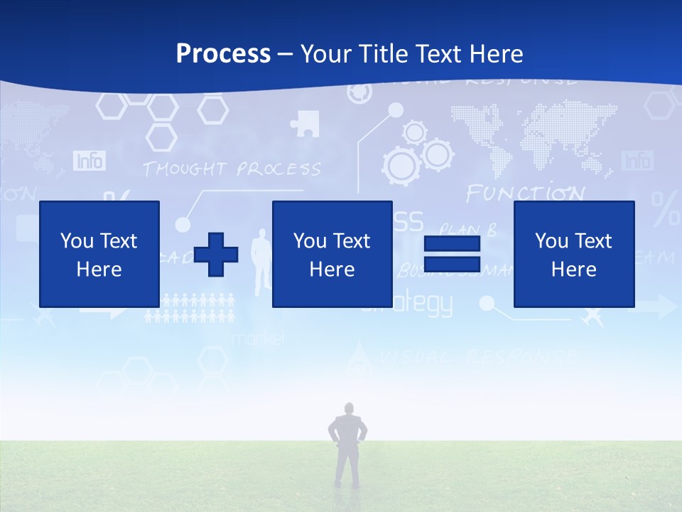 Ideas Stocks Suit PowerPoint Template