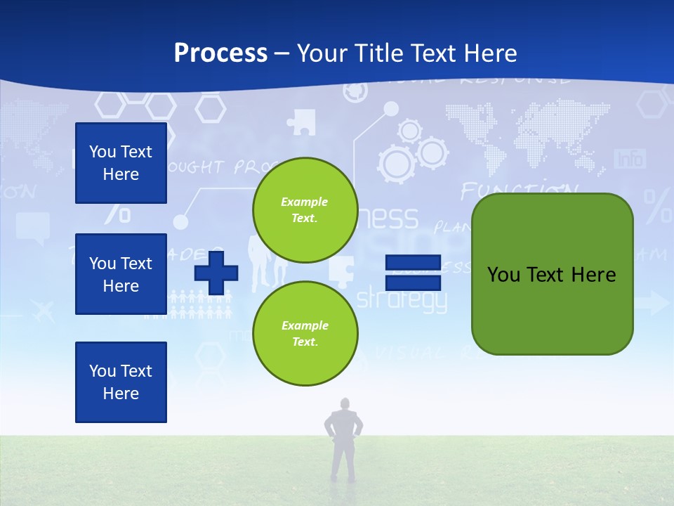 Ideas Stocks Suit PowerPoint Template