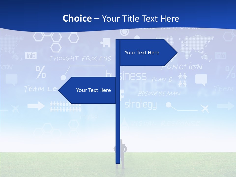 Ideas Stocks Suit PowerPoint Template
