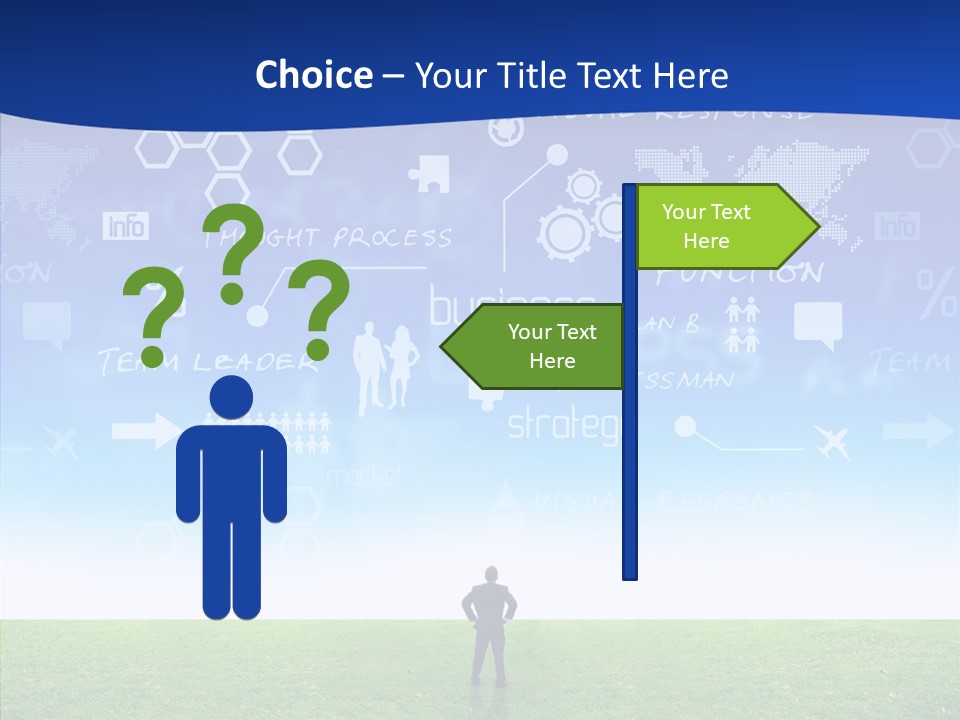 Ideas Stocks Suit PowerPoint Template