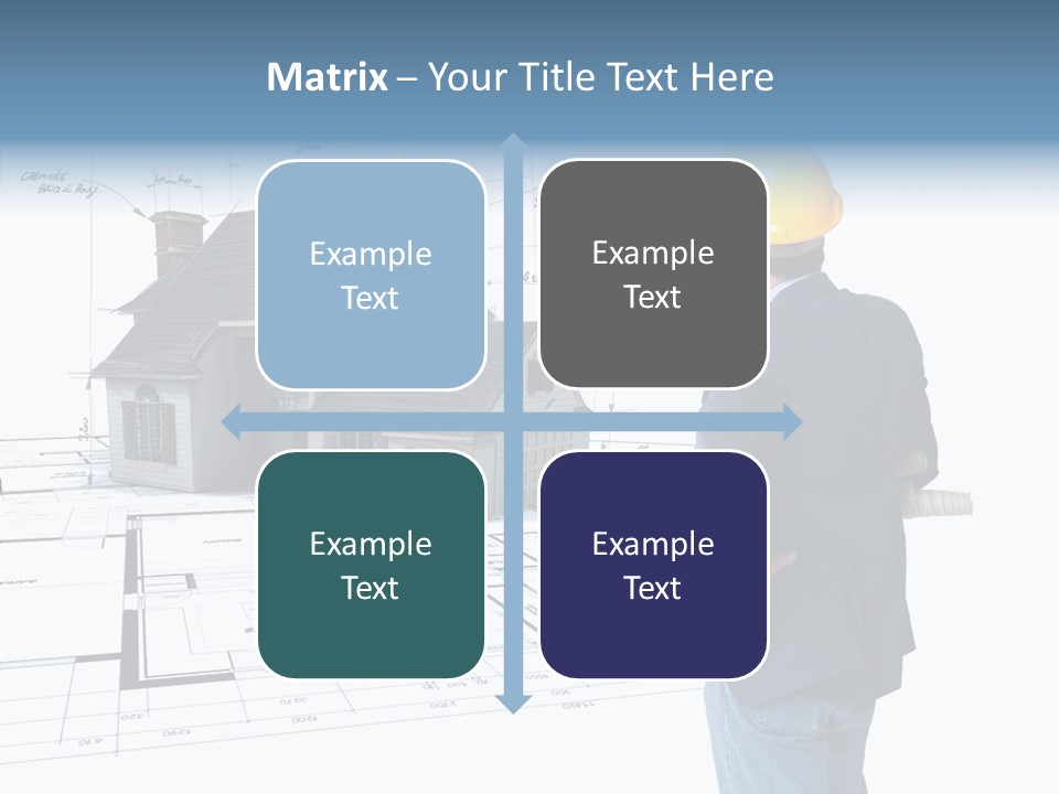 Constructor Design Plan PowerPoint Template