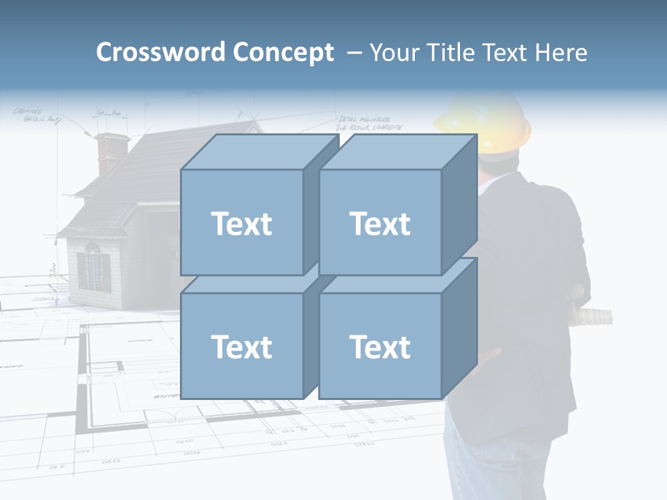 Constructor Design Plan PowerPoint Template