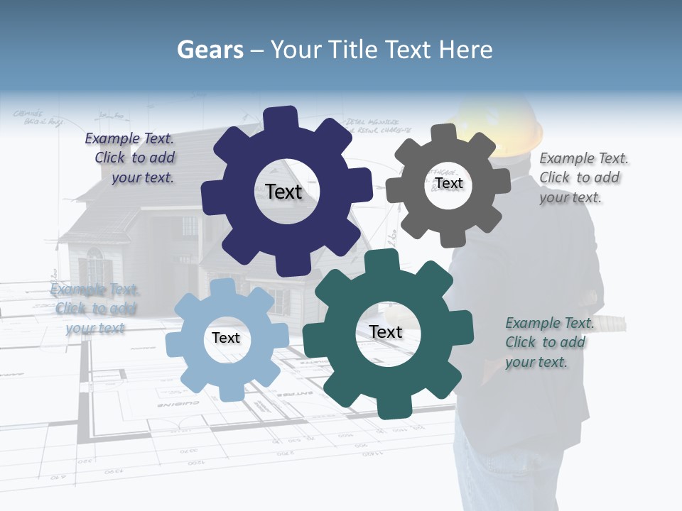 Constructor Design Plan PowerPoint Template