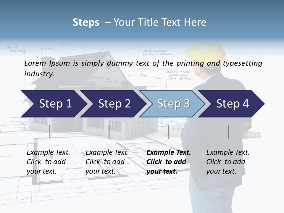 Constructor Design Plan PowerPoint Template