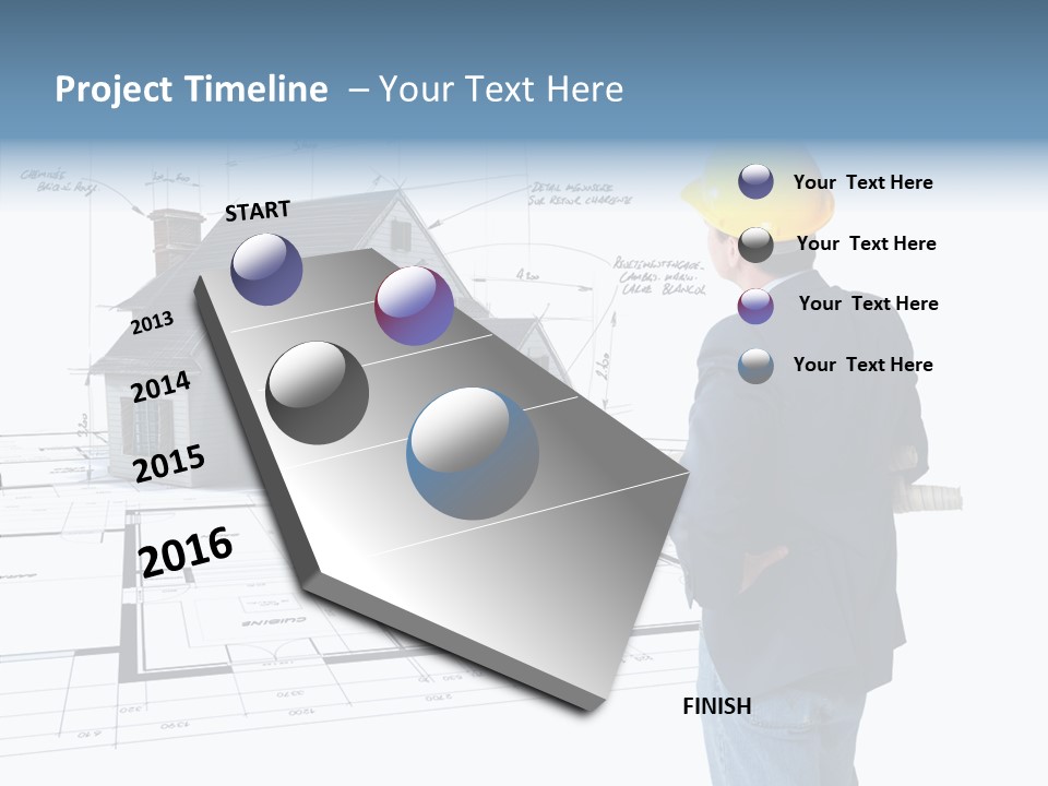 Constructor Design Plan PowerPoint Template